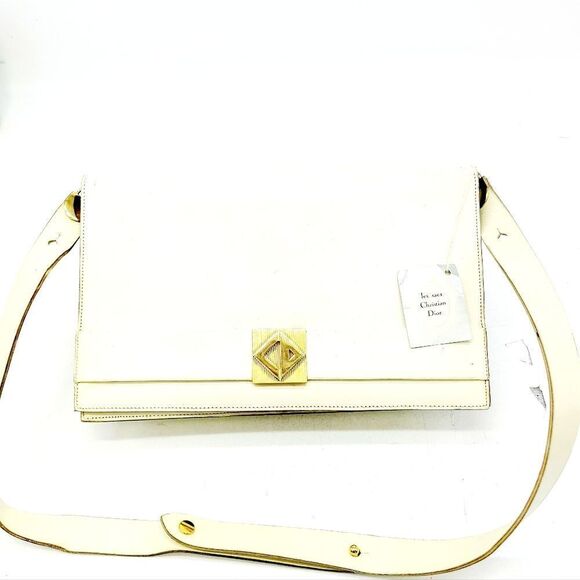 Christian Dior Cream Bag vintage - Picture 2 of 8